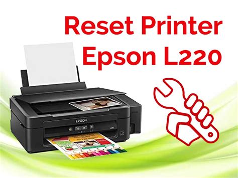 Epson L220 Printer Maintenance