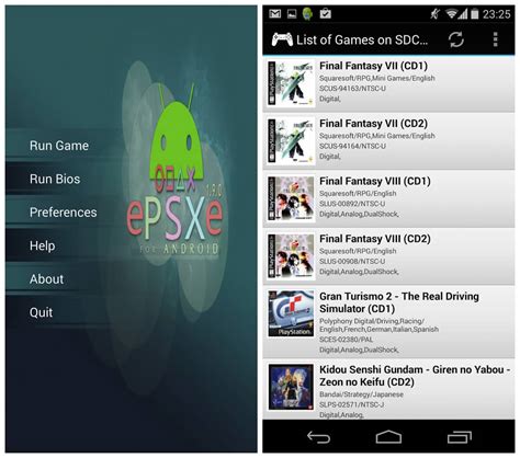 epsxe android plugins