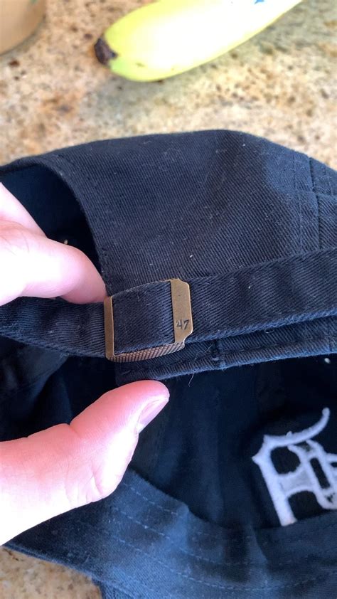 Fixing a hat buckle image