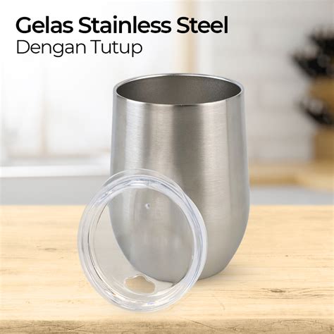 Gelas Teh Stainless Steel