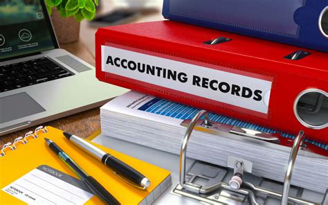 Keeping separate financial records