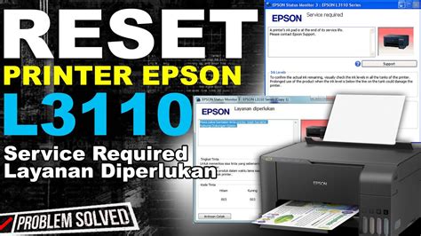 Resetter Epson L3110 efficient