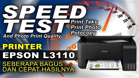 kualitas cetakan printer epson l3110