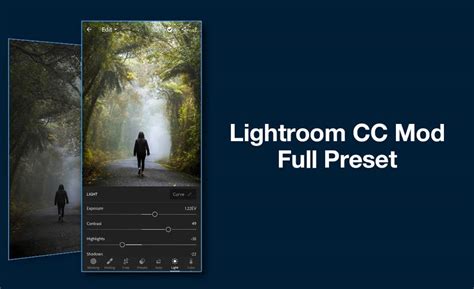 Fitur Lengkap Lightroom CC Mod Full Pack 1200 Preset Premium Unlocked