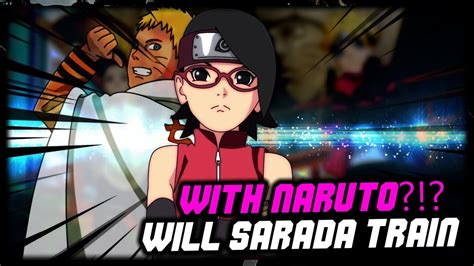 Naruto melatih Sarada