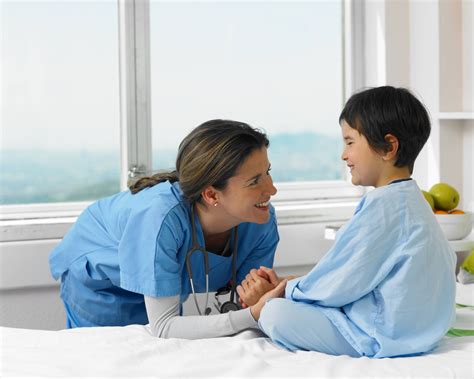 nurser caring for a patient