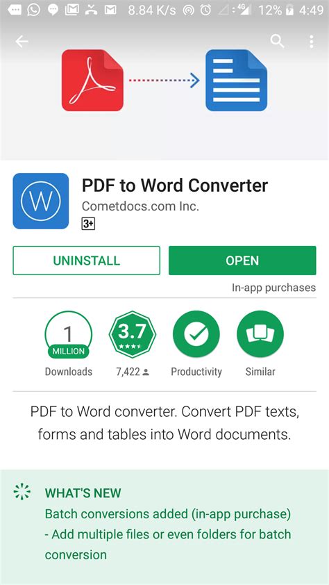 mengonversi pdf ke word dengan aplikasi