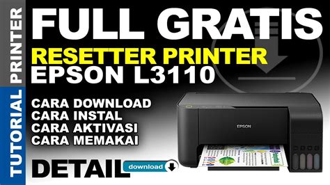Download Resetter Epson L3110