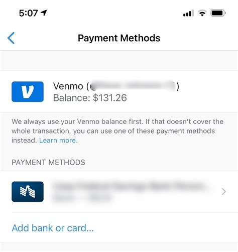 Reviewing Venmo Transactions