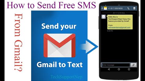 SMS gratis via email