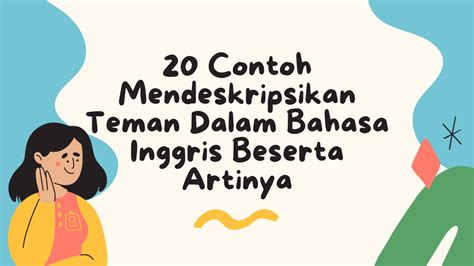 teman berbahasa inggris