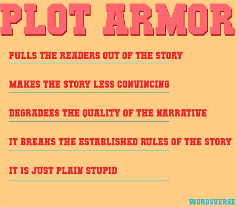 writing plot armor