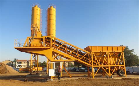 Mobile batching plant