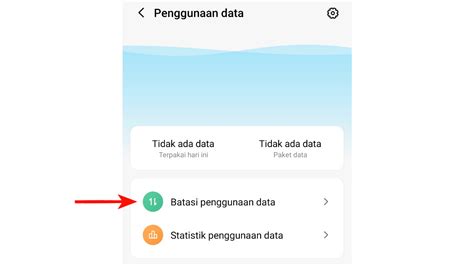Batasi Penggunaan Data dengan Menonaktifkan Background Data