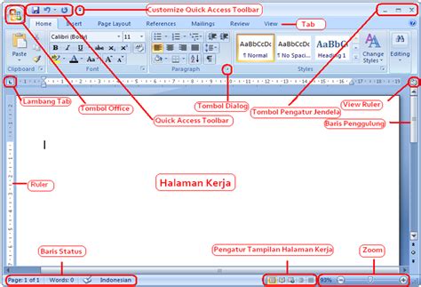 Naming a Document in Microsoft Word Indonesia