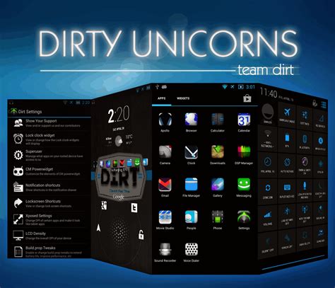 Flash Kernel Dirty Unicorn OS