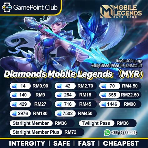 Mobile Legends Bang Bang vouchers