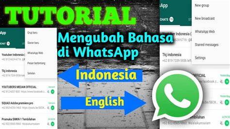 Bahasa Indonesia WhatsApp