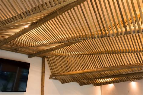Plafond Bambu