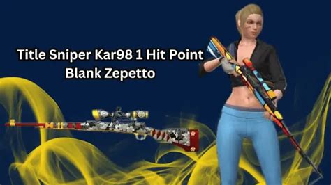 Point Blank Zepetto Sniper