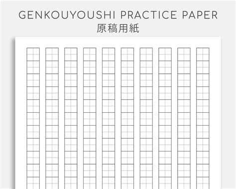 Japan Kanji Paper