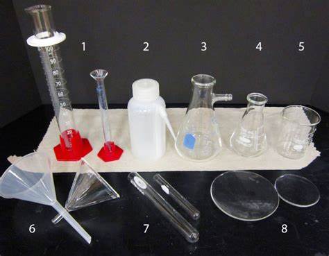 gelas di lab kimia