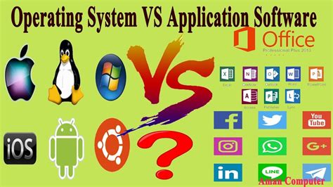 perbedaan antara sistem operasi dan aplikasi