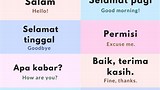 Foreign words in Indonesia
