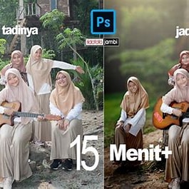 photoshop tutorial in Indonesia