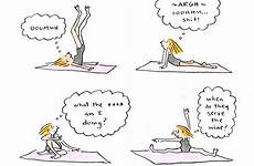 yoga wine humor when humour liza funny cartoon jokes serve do they donnelly lady yorker puns year book archives exercise