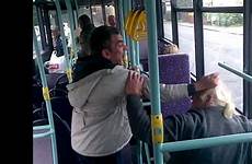 bus fight men old