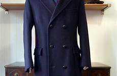 overcoat breasted double navy blue brooks brothers vintage styleforum wool mens men made over topcoat length ralph lauren inquiries pm
