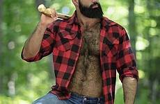 lumberjack scruffy rugged beards country lumberjacks masculine