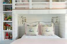bedroom girls shared room bed bunk loft beds girl rooms bedrooms arm cool shiplap swing kids decor sconces small coastal