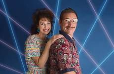 couple 80s married photography gloriously shoot mall giggle monster