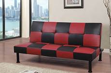 leather red living star futon convertible sofa futons homedepot