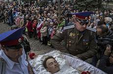 funeral ukrainian kiev orthodox grief toward anger officials