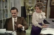 fawlty towers gif cleese john prunella scales tumblr gifs sorry sarcasm reaction giphy comedy