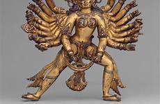 demon durga buffalo mahishasura slayer armed goddess gods religious nepal century shiva hindu hinduism 15th mahisha museum history metmuseum met
