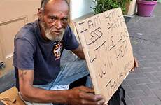 homeless wife man after his job losing now streets he