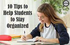 organized stay tips help students school