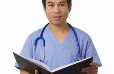 intern doctor young friendly male stock