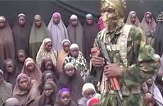 boko haram nigerian girls kidnapped group abducted said show jihadist purportedly released taken shows august dozens capture screen