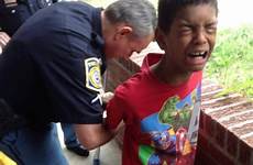 sean arrest misbehaving officer officers cops chiquita columbus rude handcuffs unethical timing yr mamma preso