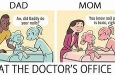 dads moms stereotypes differently theawesomedaily