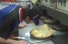pizza domino food dominos workers 2009 employees sneezing revolting fast employee worker over abusing takeaway filmed who post themselves dailymail