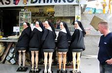 nuns bar funny legs wild gone stools barstools nun sexy leg looking re diverint humor memes humour look tabourets chairs