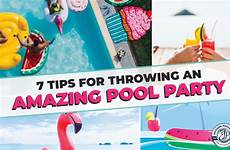 pool party throwing amazing tips