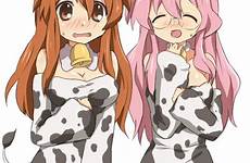 cow girl girls anime cowgirl kemonomimi hentai year 2009 milk oxen manga ears neko cows analysis milky man print