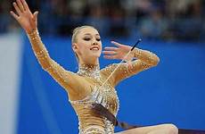 gymnast russian olesya baku exercises clubs gold azerbaijan trend wins championship european june